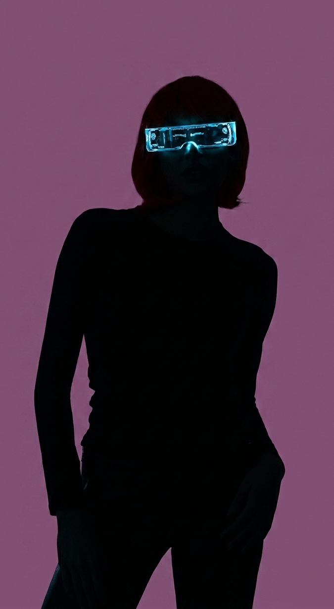 VIP futuristic portrait